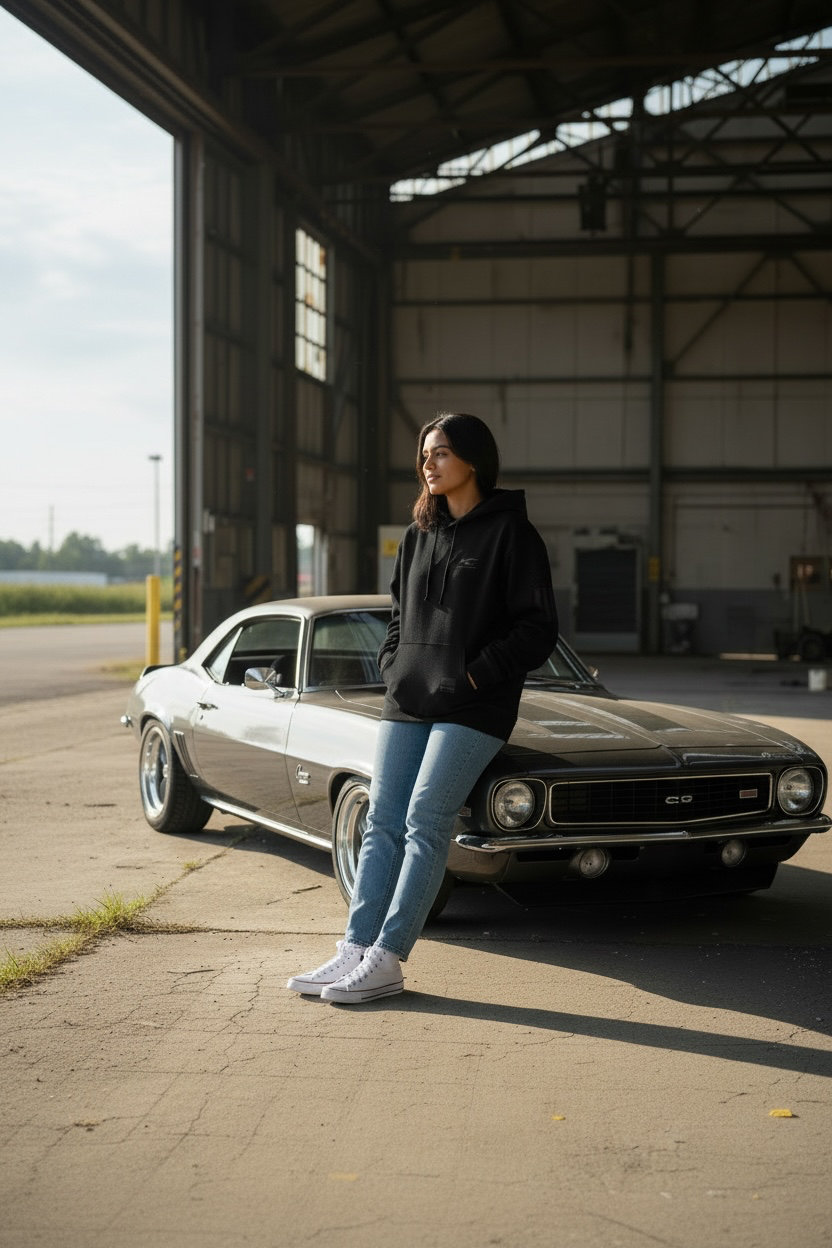 OLDSCHOOL CAMARO HOODIE